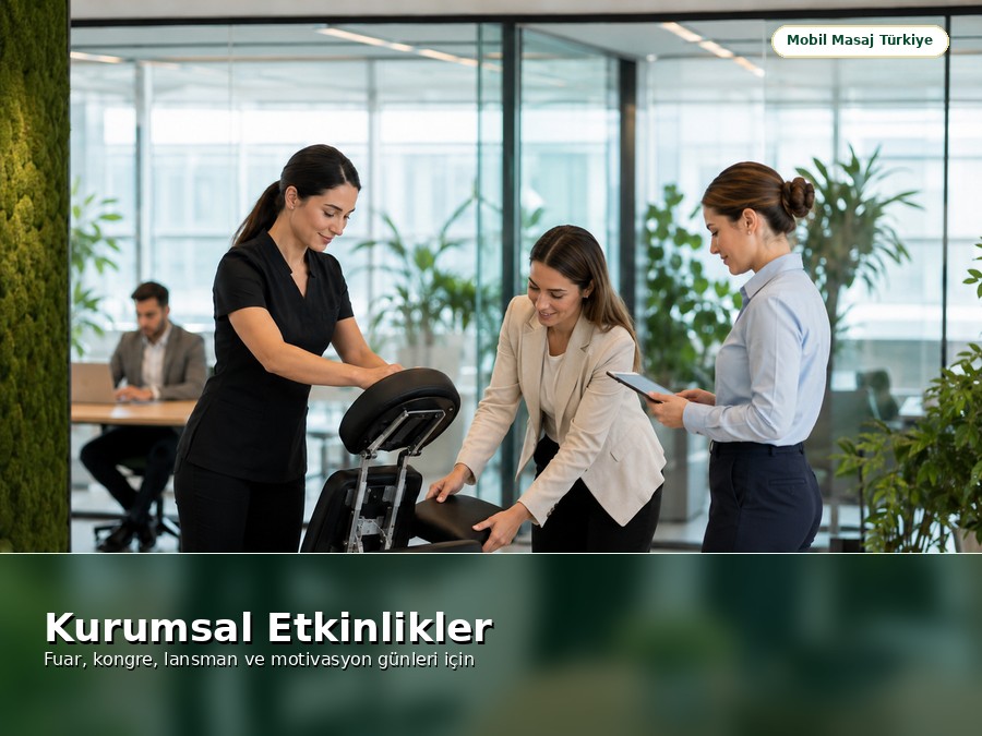 Fuar ve Kurumsal Etkinlik Masajı