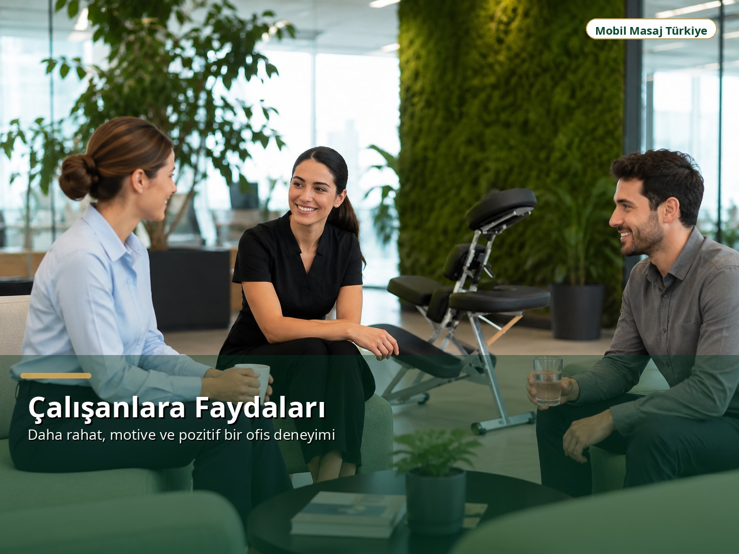 Ofis masajının çalışanlara faydaları ve ekip motivasyonu