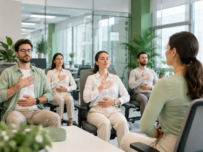 Ofis yogası ve nefes atölyesi